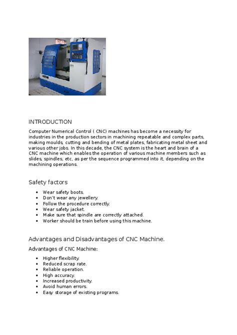 cnc machine report politeknik|CNC MILLING REPORT.docx .